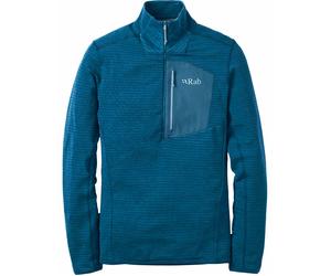 Rab - Lightweight, breathable technical fleece - Ascendor Light Pull-On Tempest Blue for Men - Size M Blue M