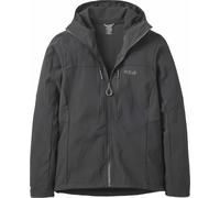 Rab - Lightweight water-repellent fleece, windproof and breathable - Ascendor Pro Hoody Black for Men - Size S Black S