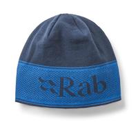 Rab Logo Band Beanie - Lightweight Warm Skull Cap for Hiking, Climbing, & Skiing - Tempest Blue/Maya Blue - One Size