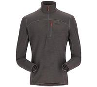 Rab Men’s Ascendor Light Pull-On Half-Zip Fleece for Climbing, Skiing, & Mountaineering - Graphene - Small
