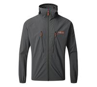 Rab Men’s Borealis Jacket Softshell Coat for Mountaineering & Backcountry Skiing - Graphene - X-Large