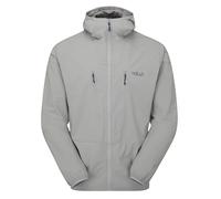 Rab Men’s Borealis Jacket Softshell Coat for Mountaineering & Backcountry Skiing - Light Zinc - Large