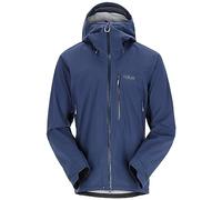 Rab Men’s Firewall Jacket Waterproof Breathable Shell for Climbing, Trekking, & Mountaineering - Deep Ink - Small