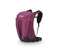 Rab Men's Airox Backpack - Lightweight Breathable Backpack for Hiking, Trekking, & Backpacking - Mulberry - 18-Liter (Back Length - Medium)