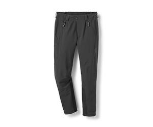 Rab Men's Ascendor AS Pants - Mid-Weight Wind-Resistant Softshell Trousers for Hiking, Trekking, & Climbing - Black - 34/32" Inseam