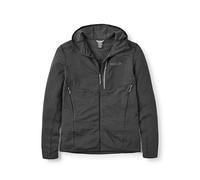 Rab Men's Ascendor Light Hoody - Fleece Hooded Full-Zip Jacket for Climbing, Skiing, & Mountaineering - Black - Medium