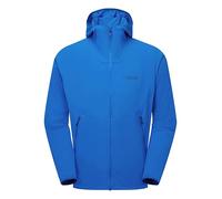 Rab Men's Borealis Hoody Jacket - Lightweight Water-Repellent Coat for Hiking & Climbing - Maya Blue - Medium