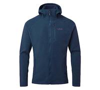 Rab Men's Capacitor Hoody Midweight Jacket for Hiking, Trekking, & Climbing - Deep Ink - Small