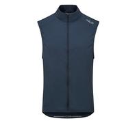 Rab Men's Cinder Windveil Vest Ultralight Wind-Resistant Vest for Mountain Biking & Cycling - Tempest Blue - X-Large