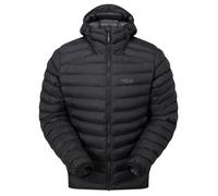 Rab Men's Cirrus Alpine Jacket - Lightweight Insulated Coat for Climbing & Mountaineering - Black - X-Large