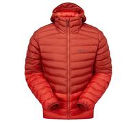 Rab Men's Cirrus Alpine Jacket - Lightweight Insulated Coat for Climbing & Mountaineering - Tuscan Red/Dark Horizon - Medium