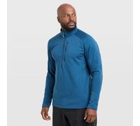 Rab Men's Covex Pull-On - Warm Midweight Fleece Coat for Hiking, Climbing, & Skiing - Tempest Blue - Medium
