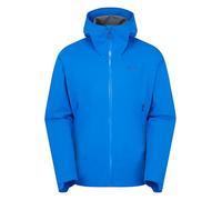 Rab Men's Downpour Light Jacket - Lightweight Waterproof Hooded Coat for Hiking & Trekking - Maya Blue - Large