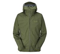 Rab Men's Downpour Plus 2.0 Waterproof Breathable Jacket for Hiking, Trekking, & Climbing - Bracken - X-Large