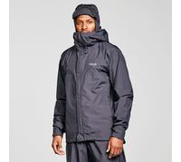 Rab Men's Downpour ECO Waterproof Jacket, Black M