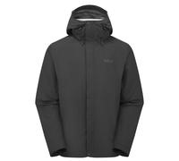 Rab QWI- 06 Mens Downpour Jacket Colour: BLK Black, Size: XL