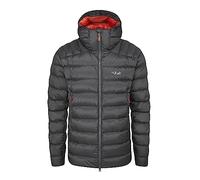 Rab Men's Electron Pro Down Jacket for Climbing & Mountaineering - Anthracite - Medium
