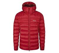 Rab Men's Electron Pro Down Jacket for Climbing & Mountaineering - Ascent Red - Small