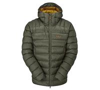 Rab Men's Electron Pro Down Jacket for Climbing & Mountaineering - Light Khaki - Medium