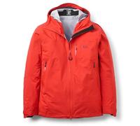 Rab Men's Firewall Mountain Jacket - Lightweight Waterproof Hooded Coat for Climbing & Hiking - Dark Horizon - XX-Large