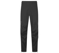 Rab Men's Firewall Mountain Pants - Waterproof Breathable Shell Trousers for Hiking & Climbing - Black - Large/30 Inseam