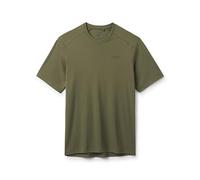 Rab Men's Force Stamp Tee - Breathable Active Short-Sleeved T-Shirt for Hiking, Trekking, & Climbing - Olive - Medium