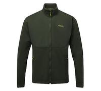 Rab Men's Geon Jacket Casual Lightweight Fleece Sweatshirt - Army - X-Large