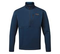 Rab Men's Geon Pull-On Casual Lightweight Fleece Sweatshirt - Deep Ink/Ink - XX-Large