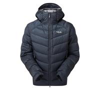 Rab Men's Glaceon Pro Down Jacket - Lightweight Down Coat for Hiking, Climbing, & Mountaineering - Beluga - Large