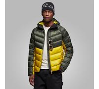 Rab - Warm and compressible down jacket - Glaceon Pro Jacket Army Dark Pollen for Men - Size S - Yellow Yellow S