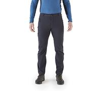 Rab Men's Incline AS Pants - Lightweight Wind-Resistant Stretch Trousers for Trekking & Mountaineering - Ebony - 30/32" Inseam