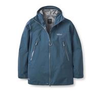 Rab Men's Kangri GTX Jacket - Waterproof Breathable Gore-tex Coat for Hiking, Trekking, & Mountaineering - Tempest Blue - Large