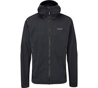 Rab Men's Kinetic 2.0 Waterproof Breathable Softshell Jacket for Hiking, Skiing, & Climbing - Beluga - Large