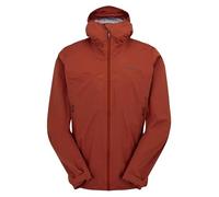 Rab Men's Kinetic 2.0 Waterproof Breathable Softshell Jacket for Hiking, Skiing, & Climbing - Tuscan Red - Large