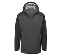Rab Men's Kinetic Alpine 2.0 Waterproof Breathable Jacket for Skiing & Mountaineering - Anthracite - X-Large