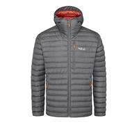 Rab M Microlight Alpine Jacket Graphene, Size XXL - Mens Down Jacket, Color Grey