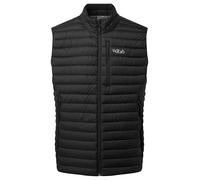 Rab Men's Microlight Vest - Warm Lightweight Down-Insulated Gilet for Trekking & Skiing - Black - Medium