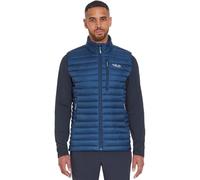 Rab Men's Microlight Vest - Warm Lightweight Down-Insulated Gilet for Trekking & Skiing - Tempest Blue - Medium