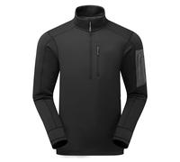 Rab Men's Modulus Pull-On Warm Fleece Jacket for Trekking & Climbing - Black - X-Large