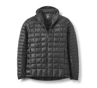 Rab Men's Mythic Alpine Light Jacket - Down Insulated Water-Resistant Windproof Hooded for Hiking, Climbing, & Mountaineering - Black - Medium