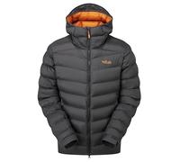 Rab Men's Nebitron Pro Jacket - Warm Synthetic Insulated Coat for Hiking, Trekking, & Mountaineering - Anthracite - XX-Large