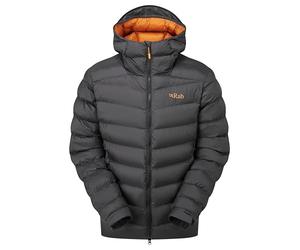 Rab Men's Nebitron Pro Jacket - Warm Synthetic Insulated Coat for Hiking, Trekking, & Mountaineering - Anthracite - XX-Large