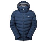 Rab Men's Nebitron Pro Jacket - Warm Synthetic Insulated Coat for Hiking, Trekking, & Mountaineering - Tempest Blue - Small