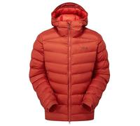 Rab Men's Nebitron Pro Jacket - Warm Synthetic Insulated Coat for Hiking, Trekking, & Mountaineering - Tuscan Red - Small