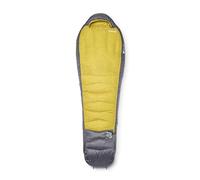 Rab Men's Neutrino -12°C Down Sleeping Bag-Graphene/Dark Pollen-Wide, L Zip