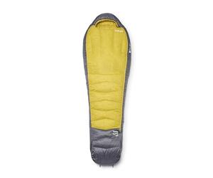 Rab Men's Neutrino -12°C Down Sleeping Bag - Lightweight Water-Repellent Sleeping Bag for Camping, Backpacking, & Climbing - Graphene/Dark Pollen - Wide, Left Zip