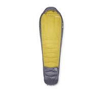 Rab Men's Neutrino -6°C Down Sleeping Bag - Lightweight Water-Repellent Sleeping Bag for Camping, Backpacking, & Climbing - Graphene/Dark Pollen - Wide, Left Zip