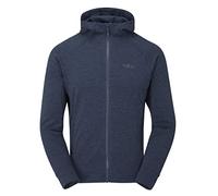 Rab Men's Nexus Hoody - Full-Zip Lightweight Fleece Jacket for Trekking & Climbing - Deep Ink - Large