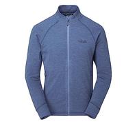 Rab Men's Nexus Jacket - Lightweight Fleece Coat for Hiking, Trekking, & Climbing - Denim - Small