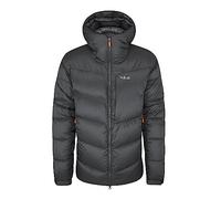 Rab - Men's goose down Insulated jacket for Mountaineering - Positron Pro Hoody Black for Men - Size L Black L